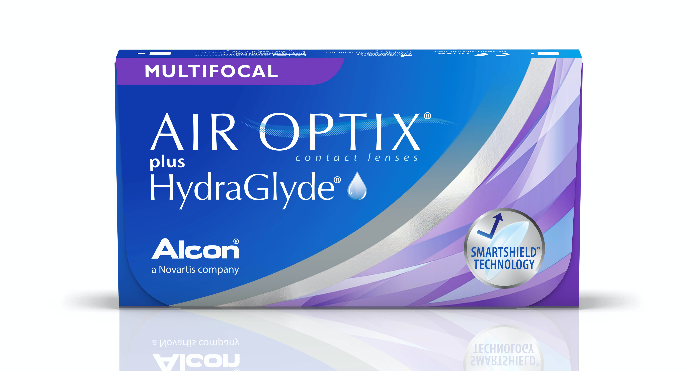 doosje air optix hydraglyde multifocal