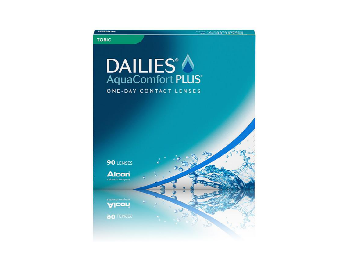 doosje dailies AC+ toric 90 pack