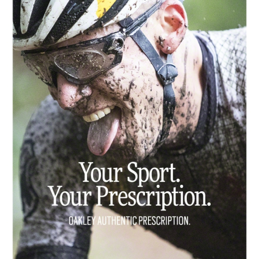 Banner van Oakley fietser Banner van Oakley fietser