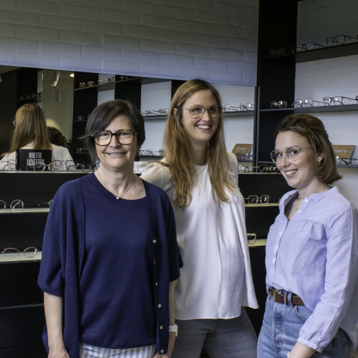 foto Hermien, Emilie en Sien