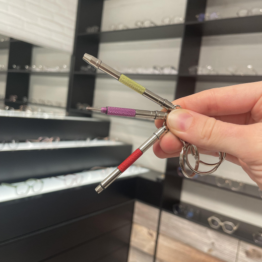 schroevendraaier sleutelhanger optiek dujavu