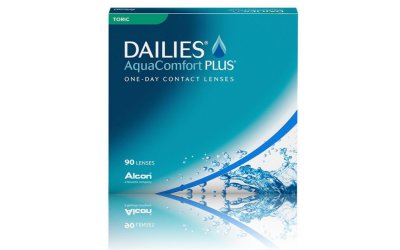 doosje dailies AC+ toric 90 pack