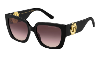 Marc Jacobs 687/S 807HA zonnebril zijkant optiek dujavu wevelgem