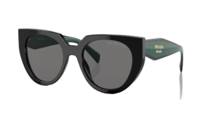 Prada SPR14W 1AB-5Z1 zonnebril optiek dujavu wevelgem side