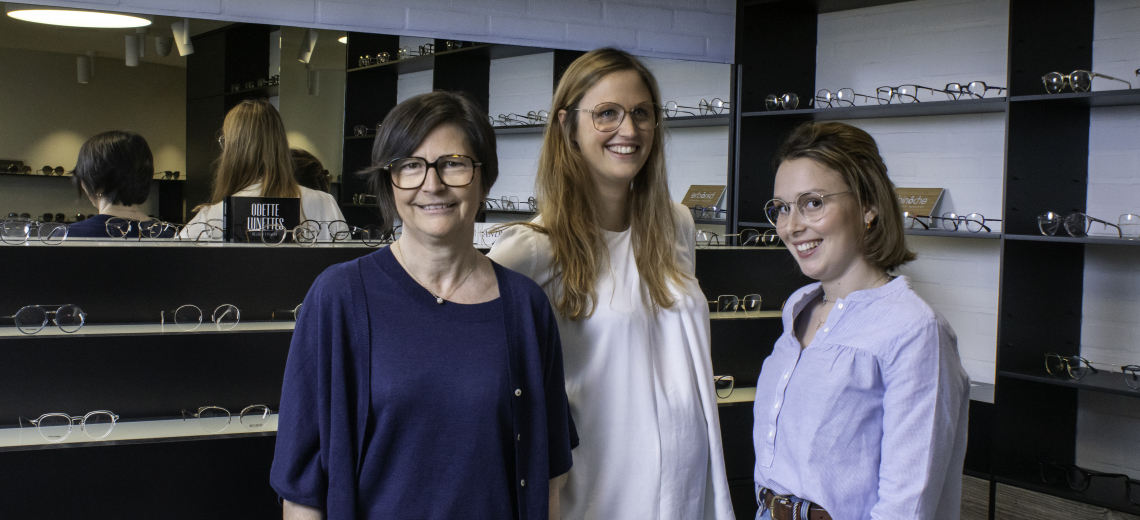 foto Hermien, Emilie en Sien