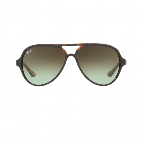 Ray-Ban 4125 cats 5000 710/A6 zonnebril voorkant