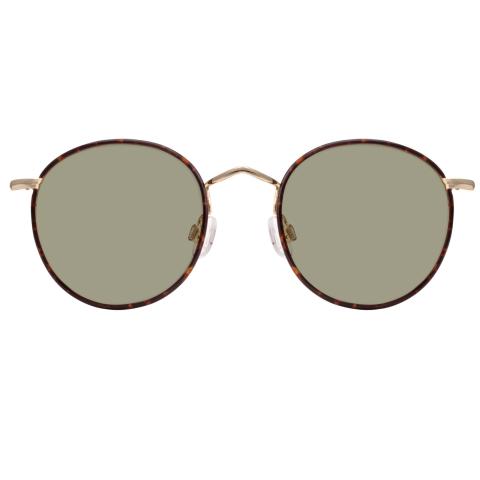 Moscot Tortoise/gold zonnebril front